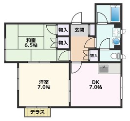 メゾン市川の物件間取画像